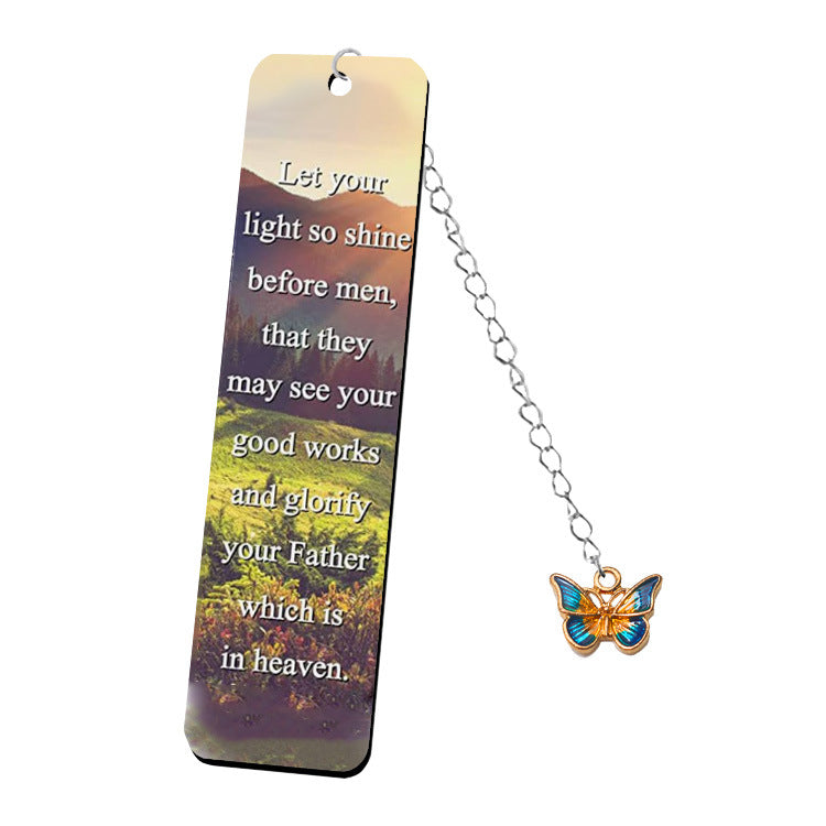 Wholesale Creative and Inspirational Stainless Steel Bookmarks